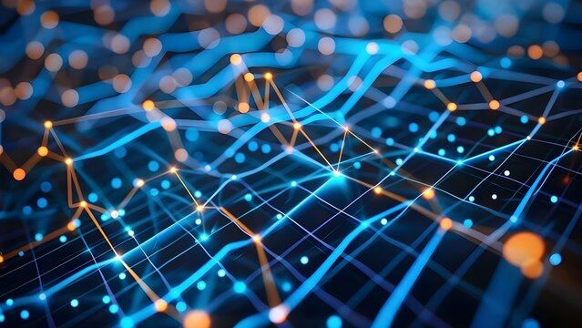 Closeup of an algorithm chart illustrating targeted advertising influencing social media users . Concept Algorithm Chart, Targeted Advertising, Social Media Influence, Closeup Analysis