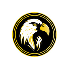 eagle head vector minimalist logo