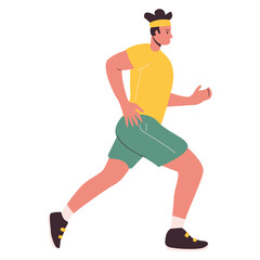 Fototapeta premium People Running