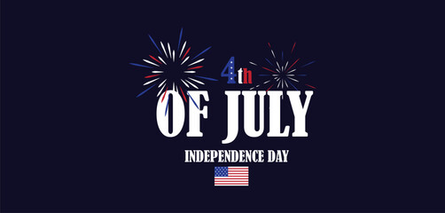 Independence Day Inspiration Gorgeous 4th of July Illustration