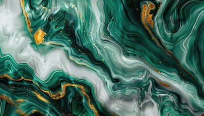 abstract paint strokes, green, gold, black and white, abstract paint strokes, elegant