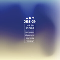 Abstract colored blurred gradient background design