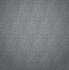 The geometric pattern with wavy lines. Seamless vector background. Gray and black texture. Simple lattice graphic design