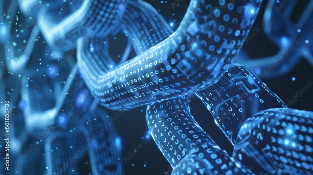 Poster A comparison of blockchain architecture with traditional centralized systems, highlighting the key differences and advantages.