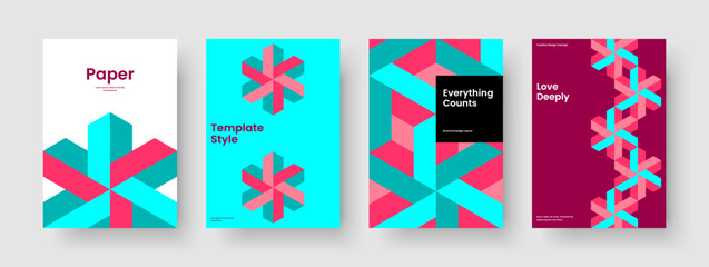 Modern Brochure Design. Geometric Banner Template. Isolated Report Layout. Book Cover. Poster. Business Presentation. Background. Flyer. Advertising. Portfolio. Newsletter. Pamphlet. Journal