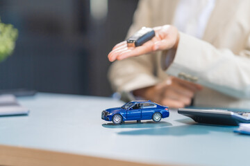 Experienced Asian businesswoman adept in car insurance processes. Skilled in handling claims,...