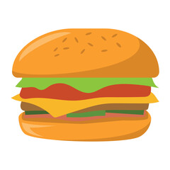 Burger Illustration