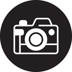 camera glyph icon