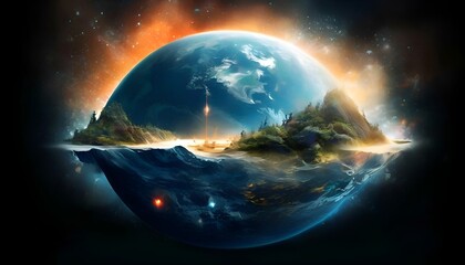 Eine doppelte Realit&auml;t. Wallpaper f&uuml;r Computer 7.