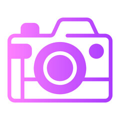 camera gradient icon
