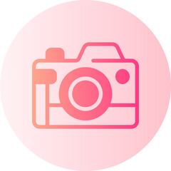 camera gradient icon