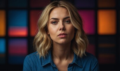 Obraz premium Woman thinking