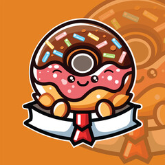cake mascot hand draw illustration logo 8
