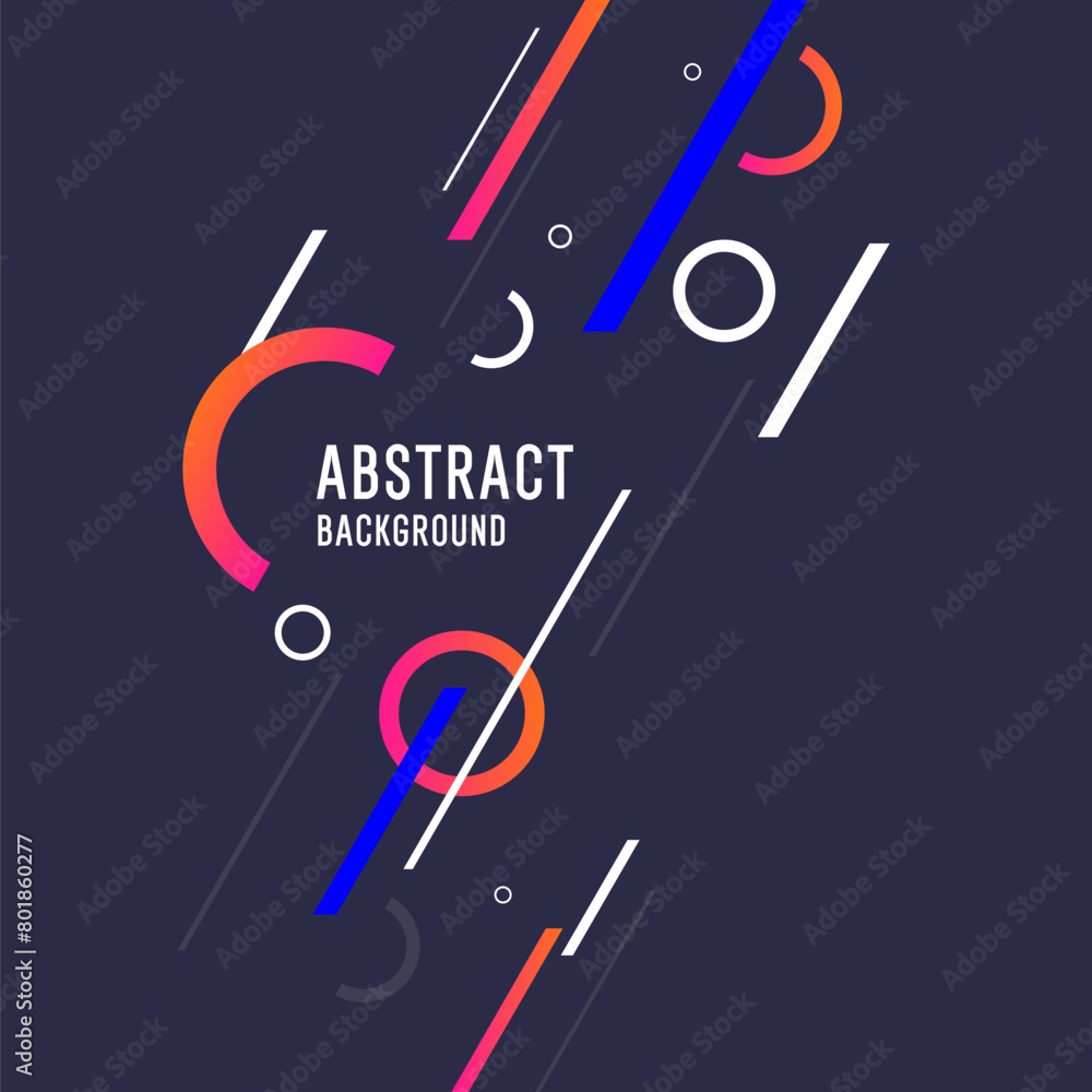 Aufkleber sports poster. abstract background with dynamic shapes. vector template for design.