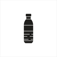 botle water vector icon line template