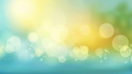 background with blurred warm sunny glow