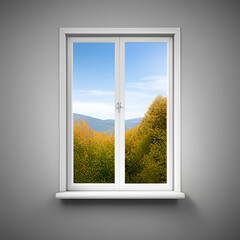 window, frame, weather, border, interior