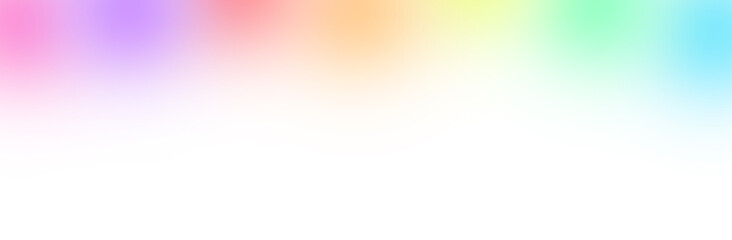 淡いぼやけた虹色のグラデーション　テクスチャ素材