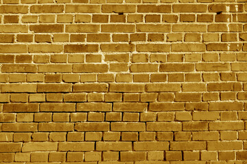 Orange brick wall texture and pattern.