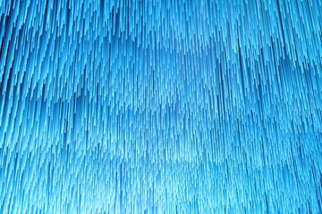 texture of many blue threads, abstract background