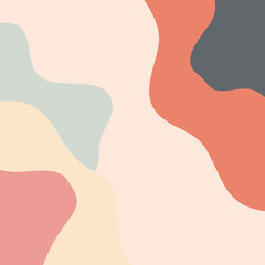 Modern abstract background.minimal trendy style with copy space for text - design templates good for postcards, poster, business card, flyer, brochure, invitation, social media and other. vector