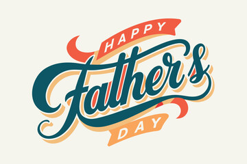 Simple typography retro font style .text 