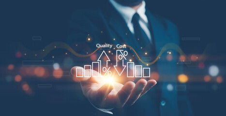 Cost and quality control, Control Quality and cost optimization for products or services to improve...