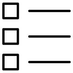 Fototapeta premium list icon