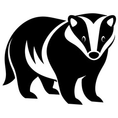 Badger vector icon