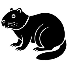 Beaver vector icon