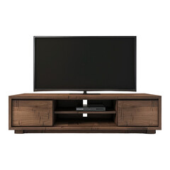 TV stand isolated on transparent background