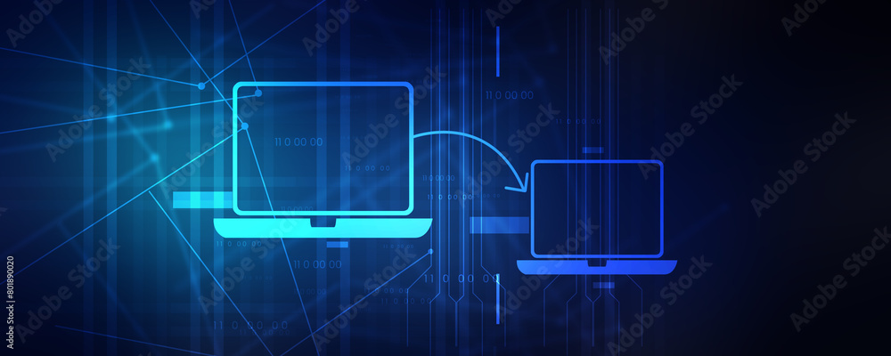 Poster 2d rendering technology computer network