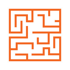 Simple Square Maze Labyrint