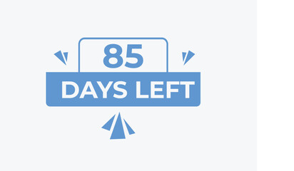 86, Days, left, countdown, banner, template, website, web, button, landing, page, design, to go, business