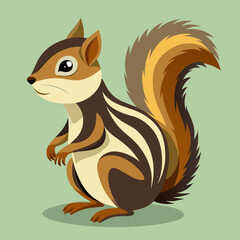 
Squirrel logotype Vector Illustration. Squirrel Logo design concept is isolated on  white background. 