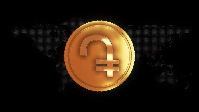 Golden Armenian dram Currency symbol golden Armenian dram currency sign