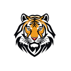 Tiger Logo. Tiger vector illustration and Logo.