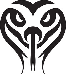 Snake Face Vector Design