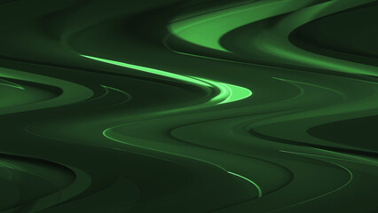 abstract background mint green tech wave road