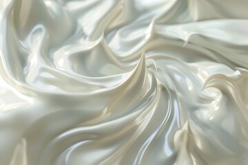 Background of facial cream or cosmetic ingredients from a microscopic perspective.
