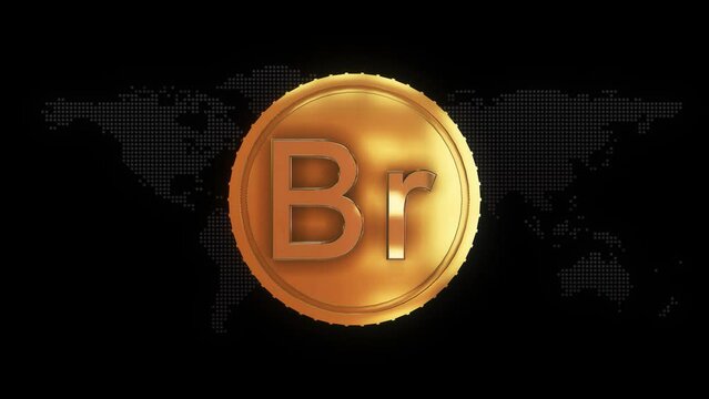 Golden Belarusian ruble Currency symbol golden Belarusian ruble currency sign