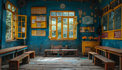 Fototapeta premium Educational Wallpapers to Motivate and Inspire