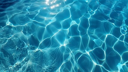 blue water surface. water texture with ripples.