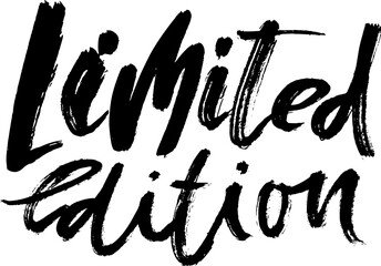 Limited Edition Modern Lettering Design.