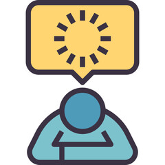 burnout outline style icon