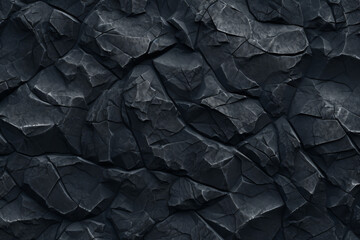 black rock face or rugged stone texture background pattern