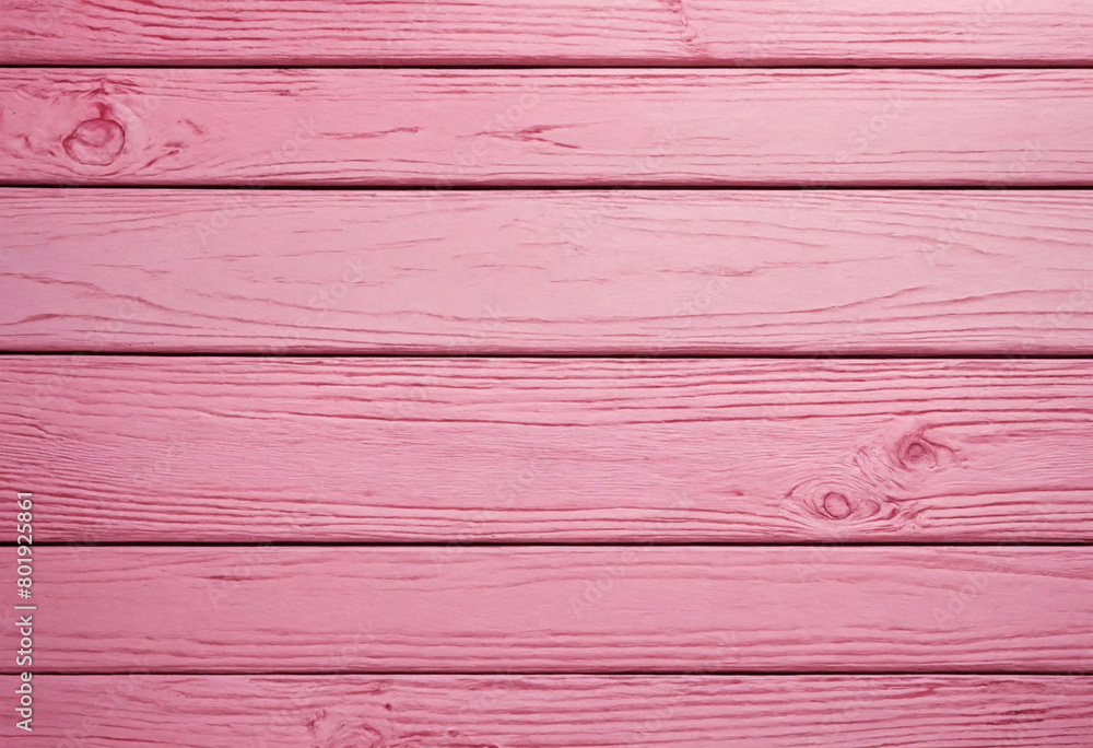 Poster Pink painted modern wooden wood background texture blank empty pattern with copy space for product design or text copyspace mock-up template