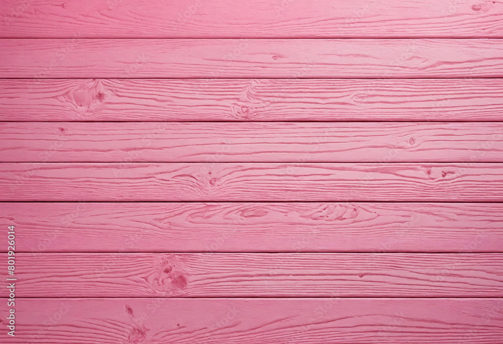Poster Pink painted modern wooden wood background texture blank empty pattern with copy space for product design or text copyspace mock-up template