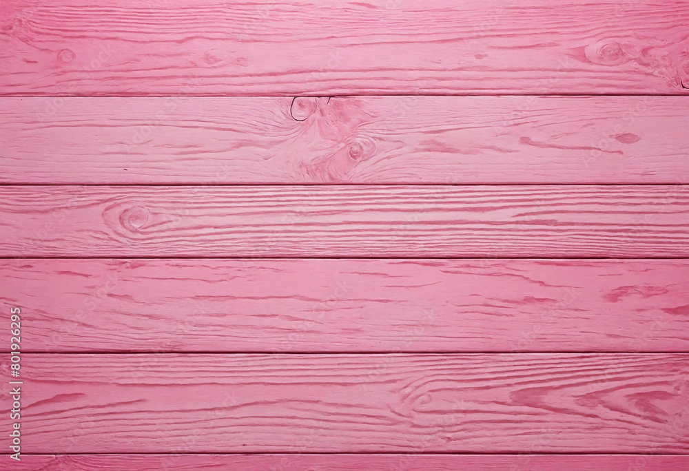 Poster Pink painted modern wooden wood background texture blank empty pattern with copy space for product design or text copyspace mock-up template