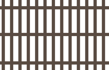 prison bar cage illustration EPS 10